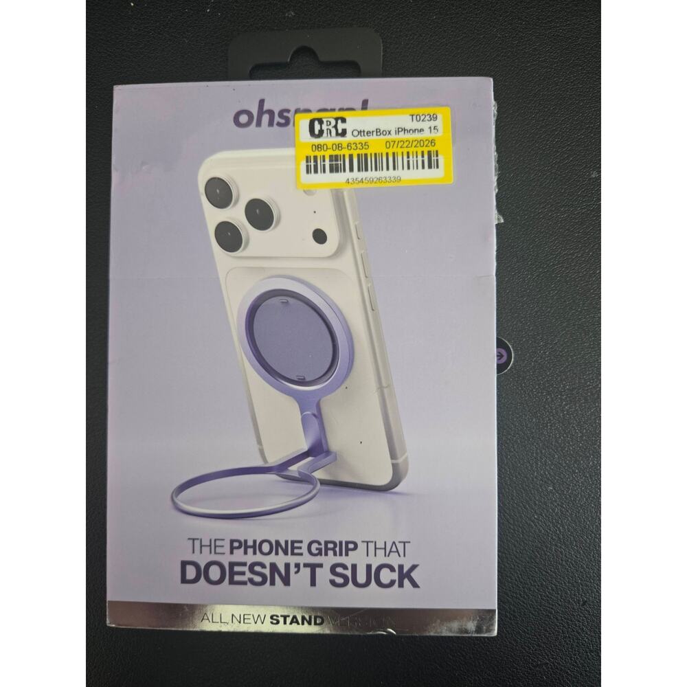 Ohsnap Grip 5 Magnetic Phone Grip Stand Magsafe - Orchid Slap